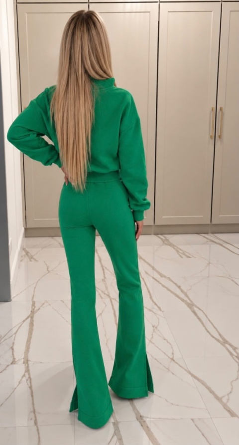 ZIELONY DRES